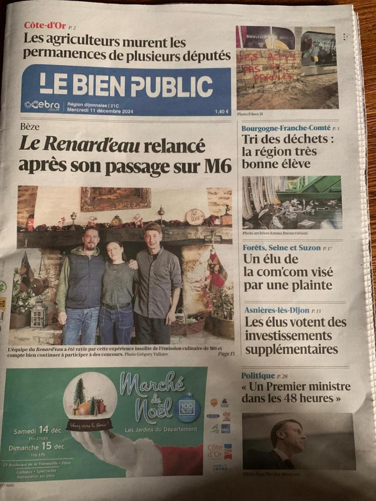Auberge Du Renard'Eau Bèze المظهر الخارجي الصورة